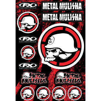 Decal Sheet - Metal Mulisha