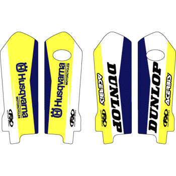 Fork Guard Graphic - Husqvarna