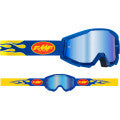 PowerCore Goggles - Flame - Navy - Blue Mirror