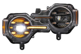 FORD BRONCO (21-24): XB LED HEADLIGHTS PAIR AMBER LF497-A