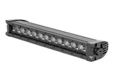 12 Inch Black Series LED Light Bar | Single Row | Cool White DRL