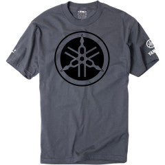 Yamaha Tuning Fork T-Shirt - Charcoal Gray - Medium