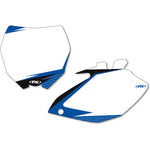 Graphic Number Plate - White/Blue - YZF