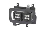 LED Light Kit | Fog Mount | Dual 2" Black Pairs | Spot | Ford F-150 (15-17)