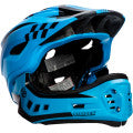 2-in-1 Full Face Helmet - Blue - Small