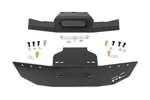 Winch Mount | Polaris RZR Turbo S4