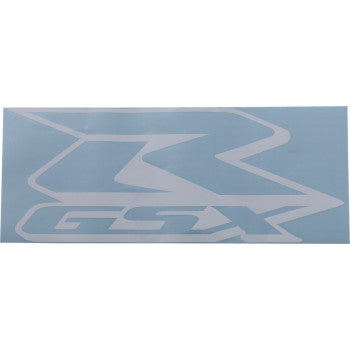 GSX-R Decal - White - 12"