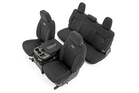 Seat Covers | FR 40/40/20 & RR Back Storage | Chevy/GMC Sierra 1500 (19-25)/Silverado 1500 (19-25)