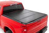 Hard Tri-Fold Flip Up Bed Cover | 5'10" Bed | Chevy/GMC Sierra 1500 (19-25)/Silverado 1500 (19-25)