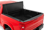 Hard Tri-Fold Flip Up Bed Cover | 5'10" Bed | Chevy/GMC Sierra 1500 (19-25)/Silverado 1500 (19-25)