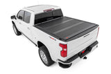 Hard Low Profile Bed Cover | 5'9" Bed | Rail Caps | Chevy/GMC 1500/2500HD/3500HD (14-19 & Classic)