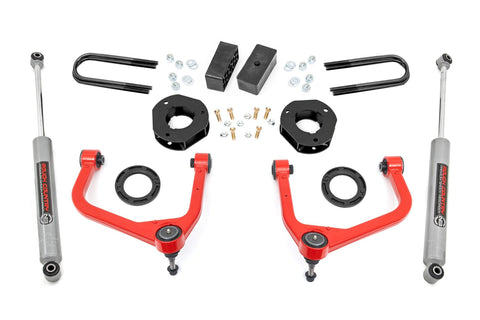 3.5 Inch Lift Kit | Mono Leaf Rear | GMC Sierra 1500 2WD/4WD (2019-2025 & Classic)