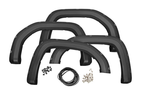 Pocket Fender Flares | GBA Black | GMC Sierra 1500 2WD/4WD (2019-2025  NOT 2019 Classic)