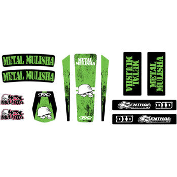 Trim Kit Graphic - Metal Mulisha - Kawasaki