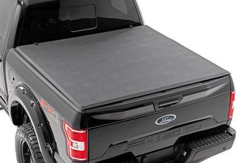 Soft Tri-Fold Bed Cover | 6'7" Bed | Ford F-150 2WD/4WD (2009-2014)