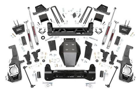 7 Inch Lift Kit | Torsion Drop | Chevy/GMC 2500HD/3500HD (20-25)