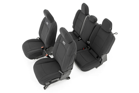 Seat Covers | Front and RR No Cup Holder | Jeep Gladiator JT 4WD (2020-2025)