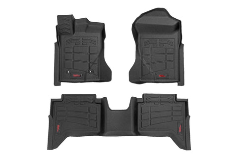 Sure-Fit Floor Mats | Front & Rear | Crew | Ford Ranger 2WD/4WD (2024-2025)