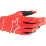 Radar Gloves - Mars Red/Silver - Large