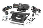 Winch Plate | 4500-LB Winch | 10" Black Slimline | Honda Pioneer 520