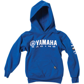 Youth Yamaha Racing Hoodie - Royal Blue - Small