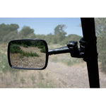 Mirror - Clearview - Side View - Breakaway - Rectangle - Black