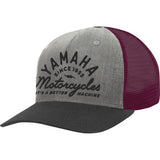 Yamaha Wool Hat - Gray/Maroon
