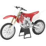 HONDA CRF250R DIRT BIKE - 1:12 SCALE - RED/WHITE/BLACK