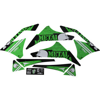 Metal Mulisha Graphic Kit - Kawasaki