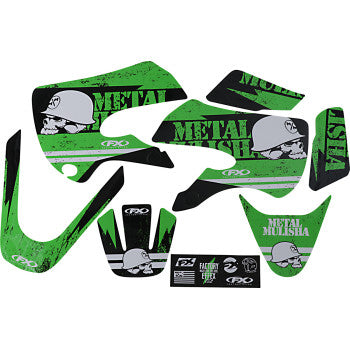 Metal Mulisha Graphic Kit - Kawasaki