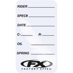 Suspension Spec Stickers