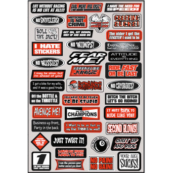 Decal Kit - Fun Phrases