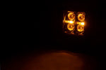 2 Inch Black Series LED Light Pods | Spot | Square |  Amber DRL