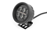 Black Series Round LED Light Pair | 3.5 Inch | Amber DRL