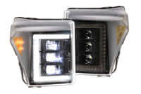 FORD SUPER DUTY (11-16): XB LED HEADLIGHTS LF505-ASM PAIR