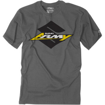 Youth Suzuki Army T-Shirt - Charcoal - Medium