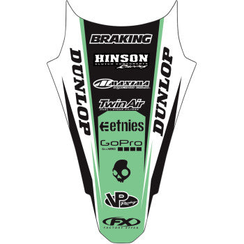 Rear Fender Graphic - KX 125/250