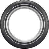 Tire - American Elite - Front - MT90B16 - Narrow Whitewall - 72H