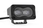 3x1.75 Inch Black Series | Yellow | LED Slim Aux | SAE Fog | Pair