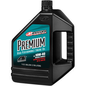 Premium High Performance Mineral 4T Engine Oil - 10W-40 - 1 US gallon