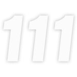 FX Factory Number 1 - White - 4"