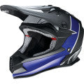 YOUTH F.I. HELMET - FRACTAL - MIPS -MATTE BLACK/BLUE - MEDIUM