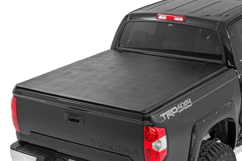 Soft Tri-Fold Bed Cover | 5'7" Bed | Toyota Tundra 2WD/4WD (2007-2025)