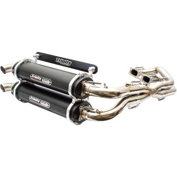 Stage 5 Dual Exhaust - Black