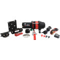 Winch - 3500 LB - Synthetic Rope - 4 Bolt