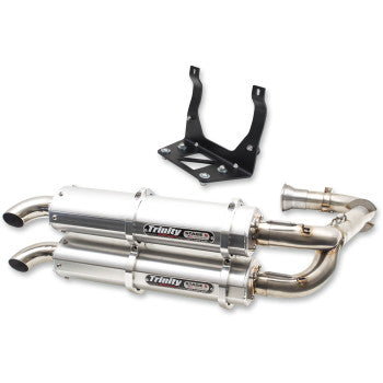 Stage 5 Dual Exhaust - Aluminum