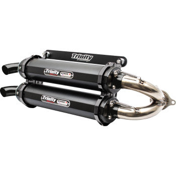 Stage 5 Slip-On Mufflers - Cerakote® Black