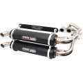 Stage 5 Dual Exhaust - Black