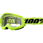 STRATA 2 GOGGLES - NEON YELLOW - CLEAR