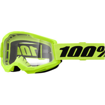 STRATA 2 GOGGLES - NEON YELLOW - CLEAR